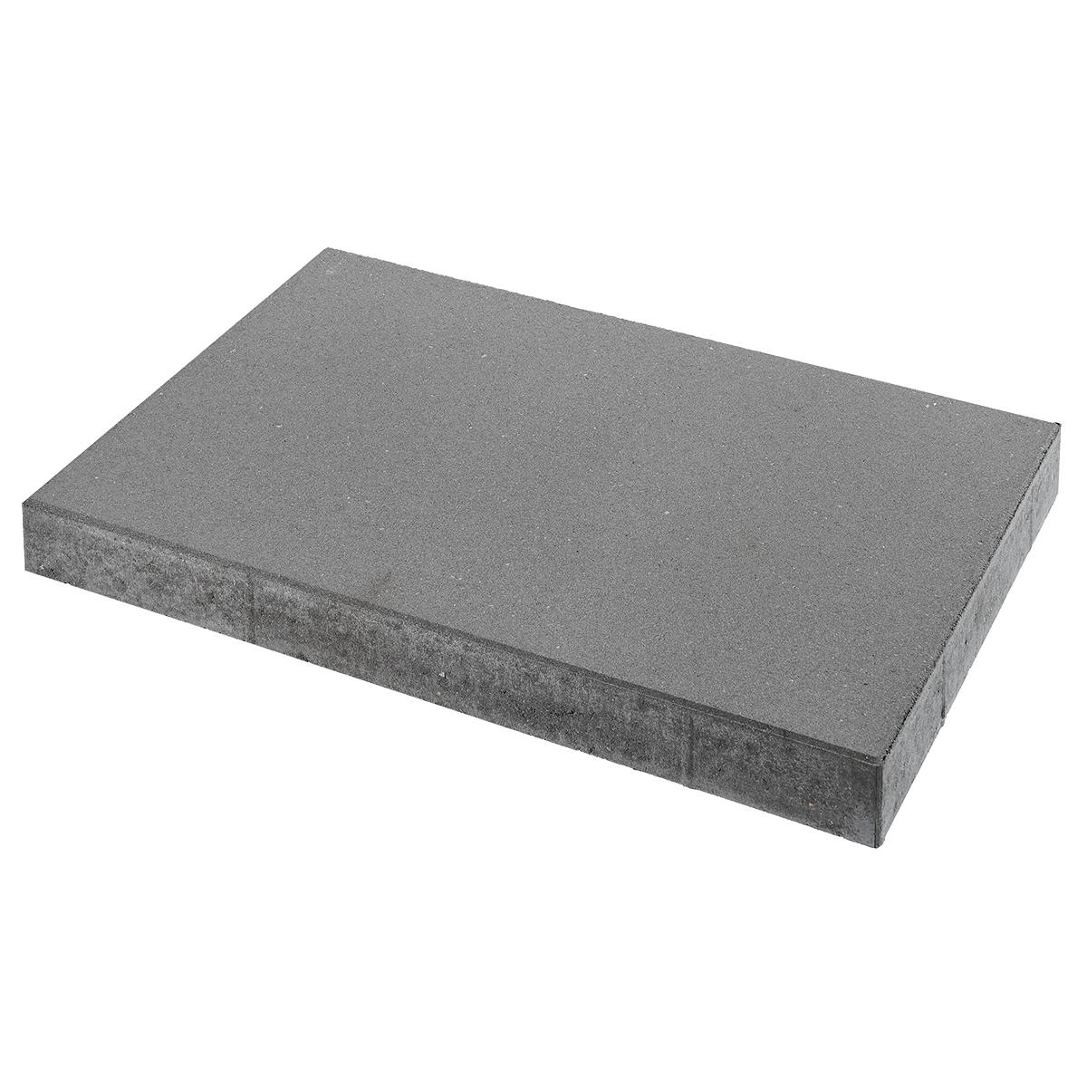 ibf soldaterflise 60x90 i grå beton set fra siden.