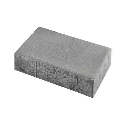 ibf bordurflise, grå beton, 30x45 cm, enkeltvis på sort baggrund