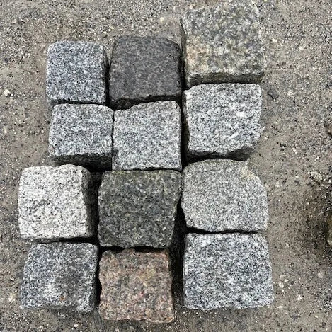 Brugte chaussesten Mix i grå