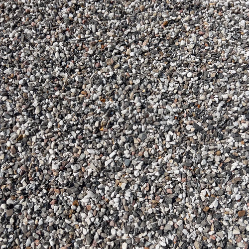 Pyntesten Blåhvid - Perlesten, 6-12 mm