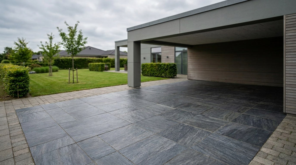 Keramiske fliser til carport