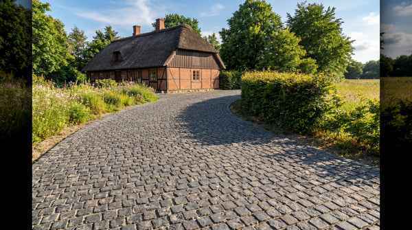 Chaussesten indkørsel