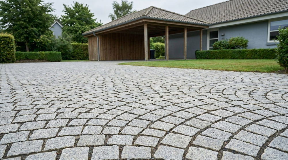 Chaussesten til carport