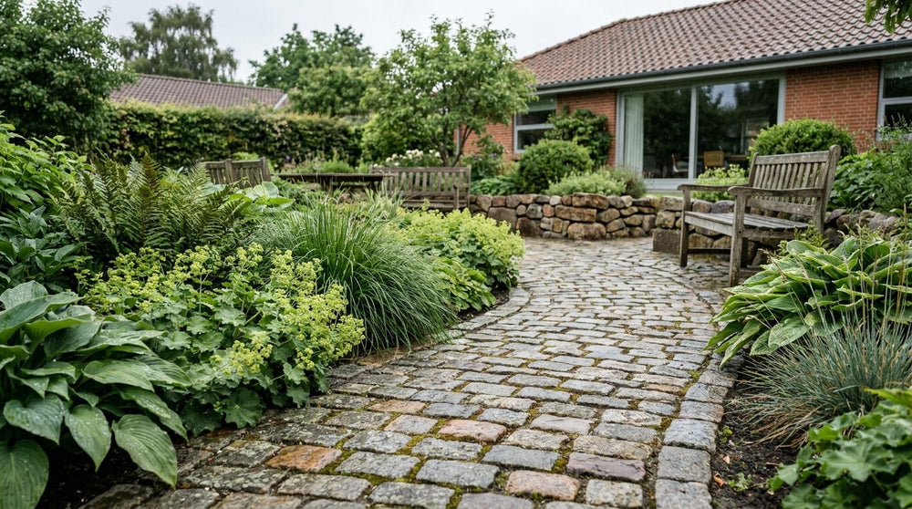 Slidte chaussesten til havesti