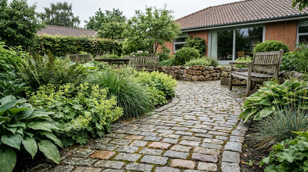 Slidte chaussesten til havesti