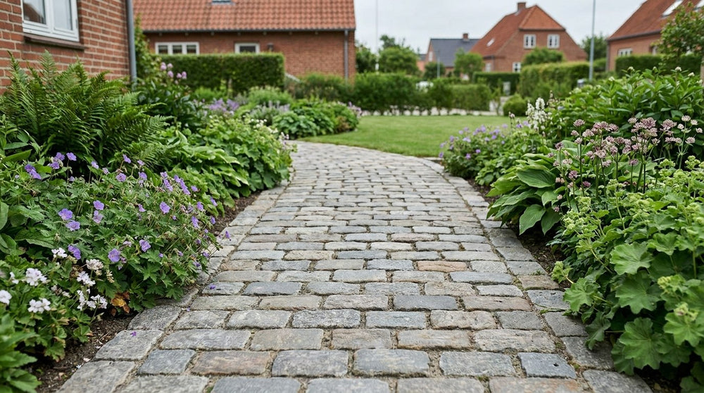 Brugte chaussesten til havesti
