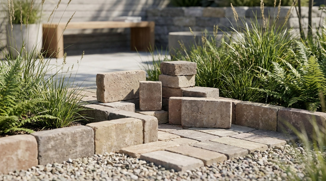 Nye teglklinker - Natursten og belægning | Drømmehave