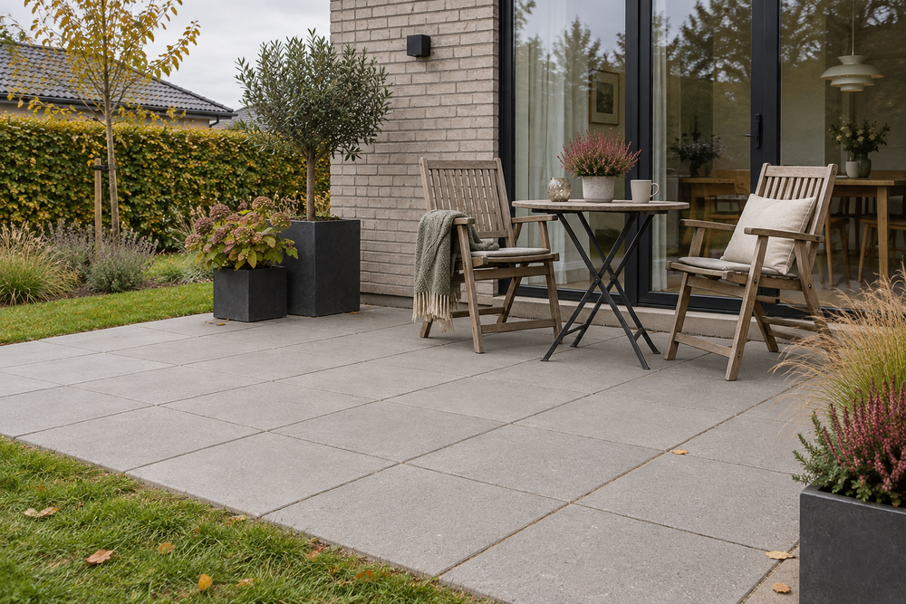 Billige betonfliser