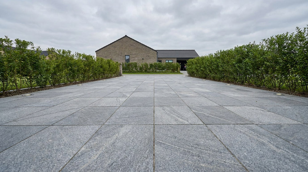 Modulfliser til indkørsel og carport