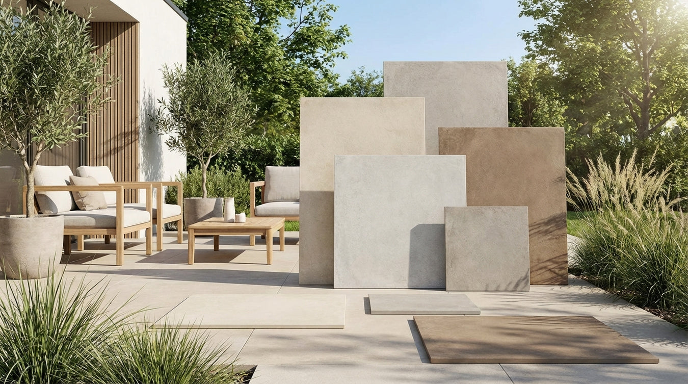 Keramiske Fliser Udendørs - Natursten og belægning | Drømmehave