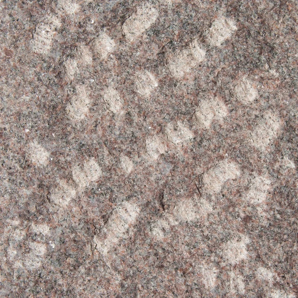 Rød granit kantsten