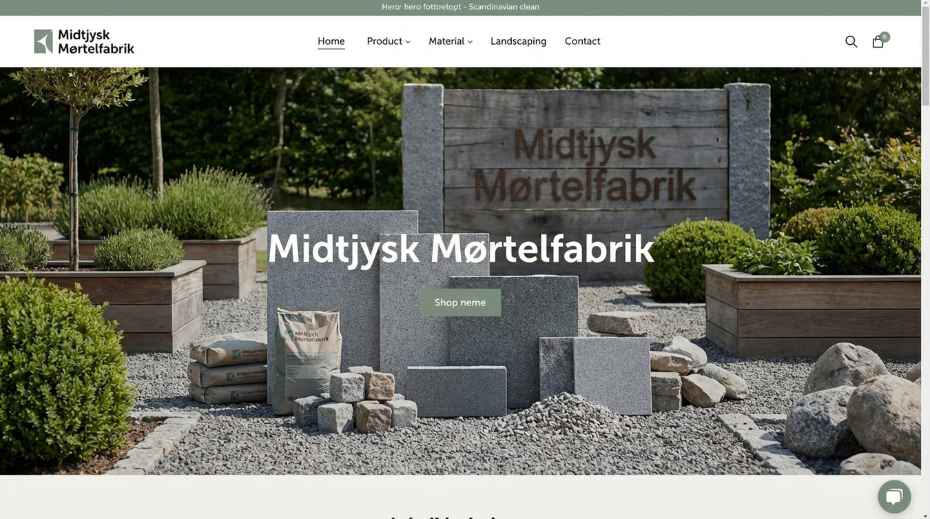 Midtjysk Mørtelfabrik - Natursten og belægning | Drømmehave