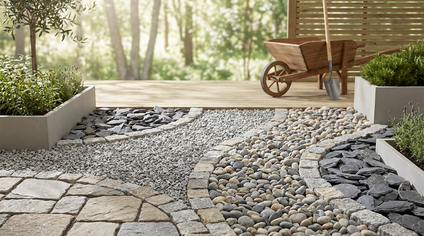 Pyntegrus - Natursten og belægning | Drømmehave