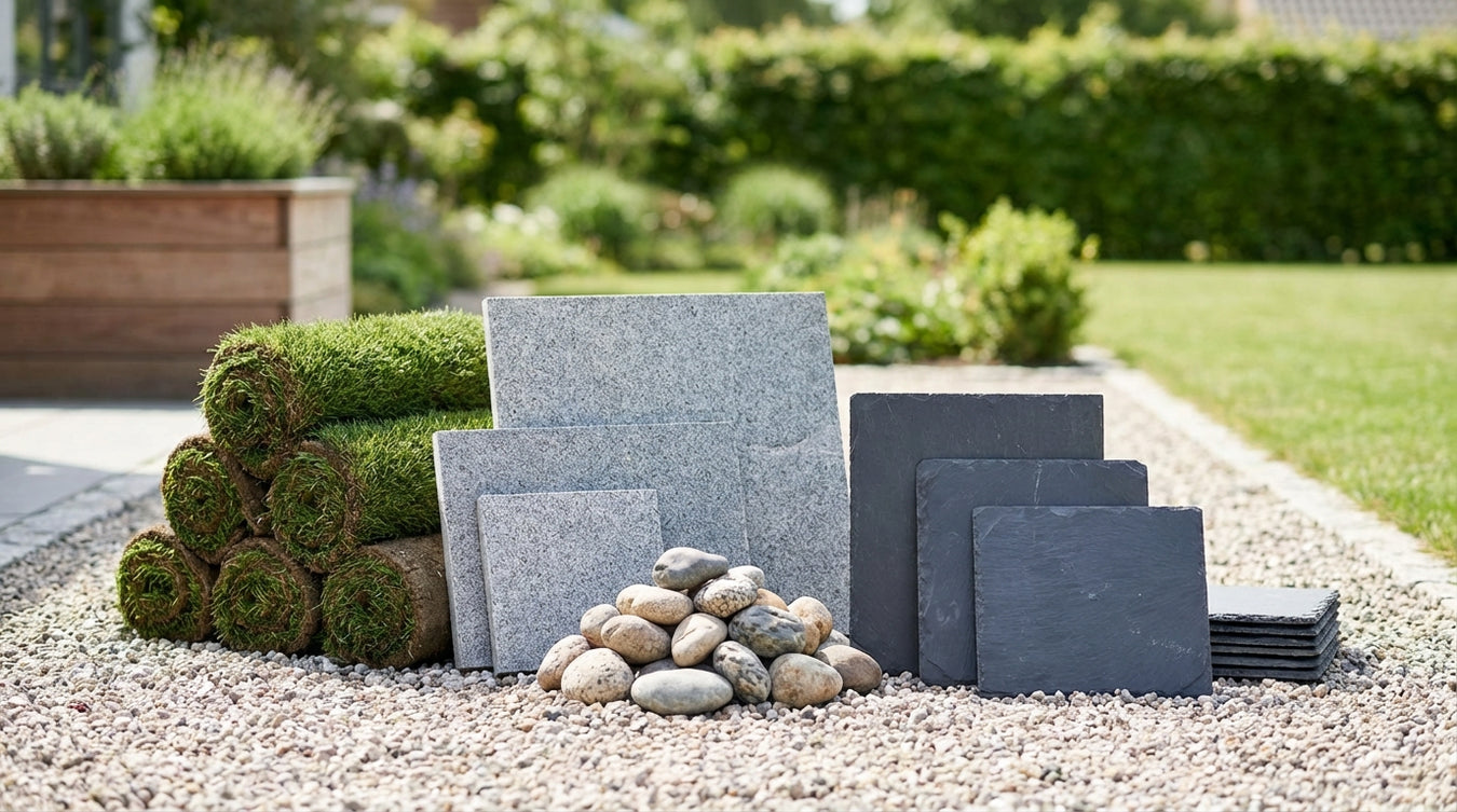 Rullegræs - Natursten og belægning | Drømmehave