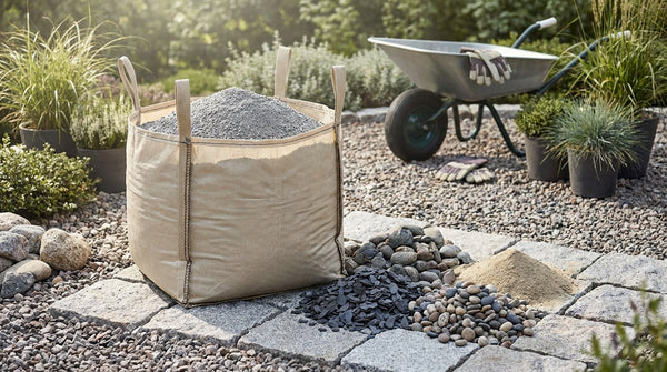 Stenmel bigbag pris