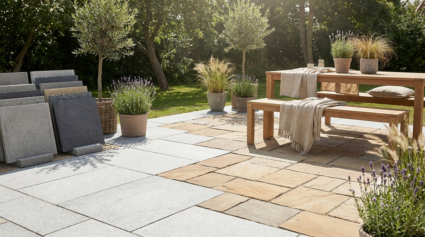 Terrassefliser - Natursten og belægning | Drømmehave