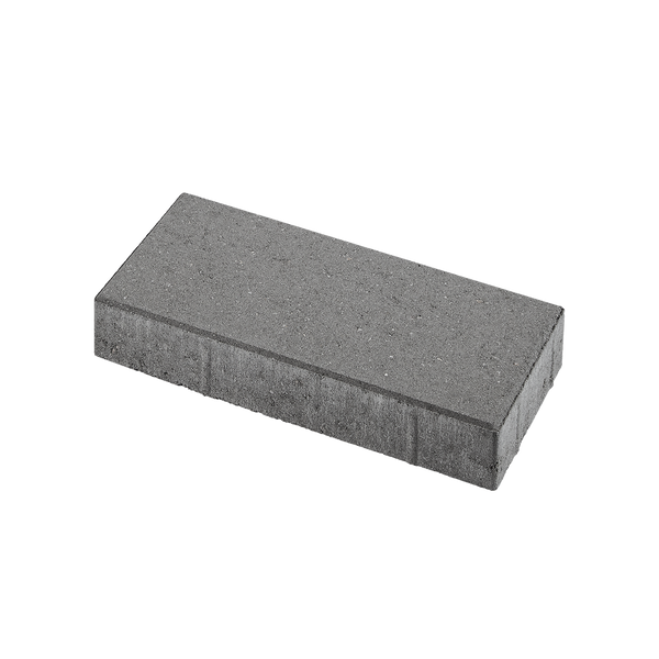 ibf modulflise, 20x40 cm, grå beton, set i perspektiv.