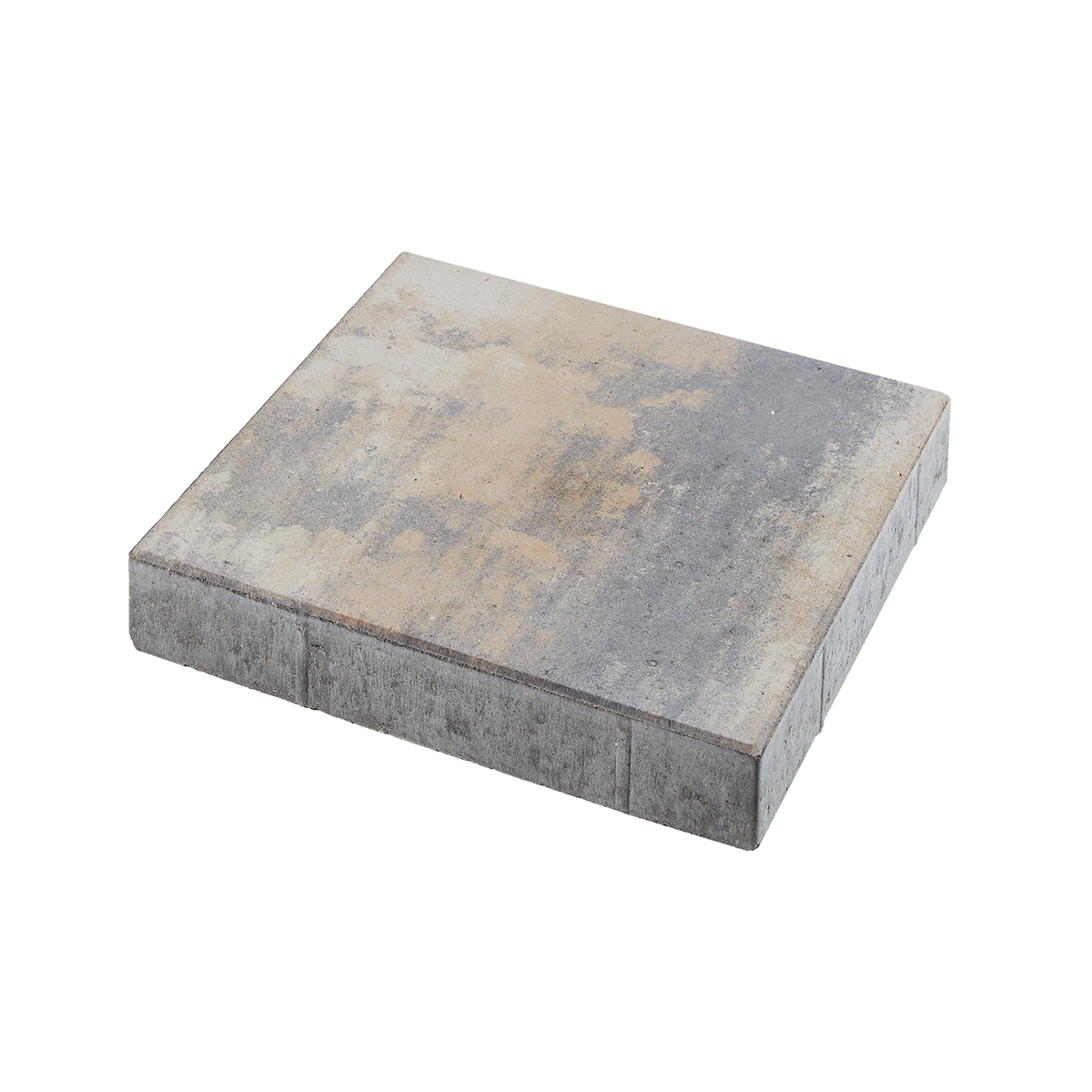 ibf marbleline flise 50x50 cm. grå betonflise set i perspektiv.