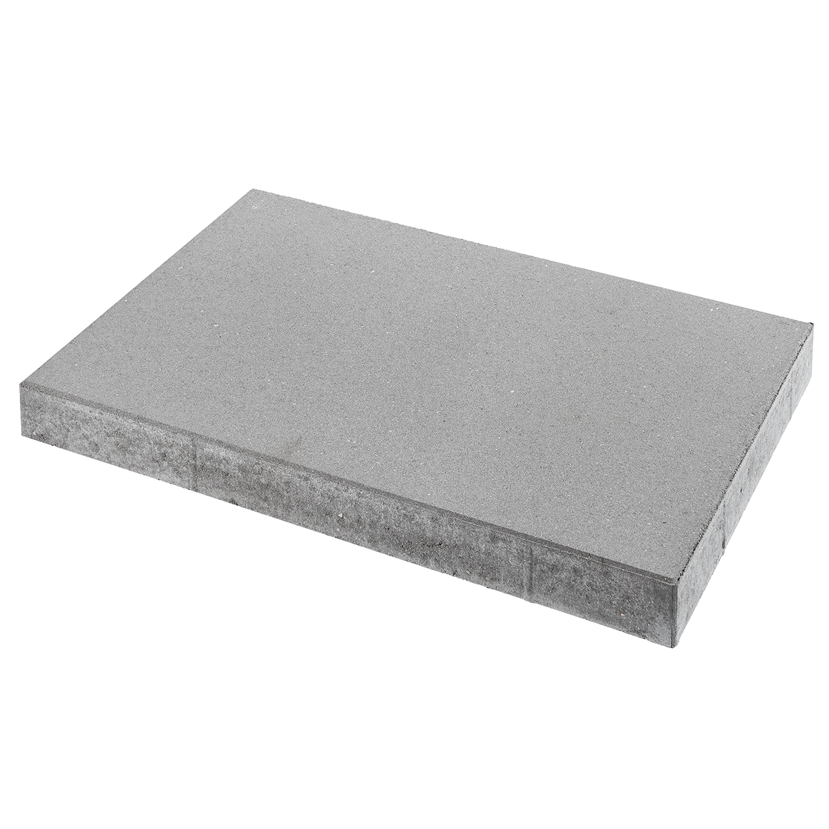 ibf soldaterflise 60x90 i grå beton set i perspektiv.