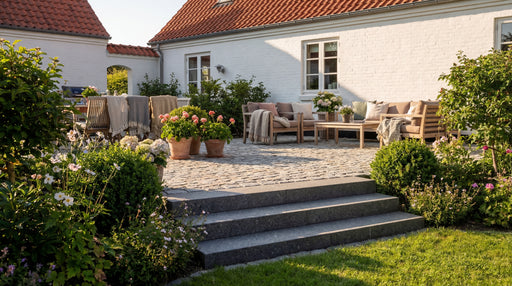 mørk grå dalian dark granit tra