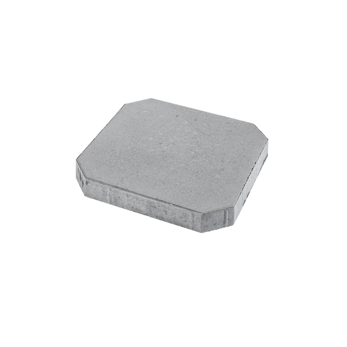 ibf mini squareline grå belægningssten 30x30 cm på sort baggrund