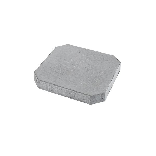 ibf mini squareline grå belægningssten 30x30 cm på sort baggrund