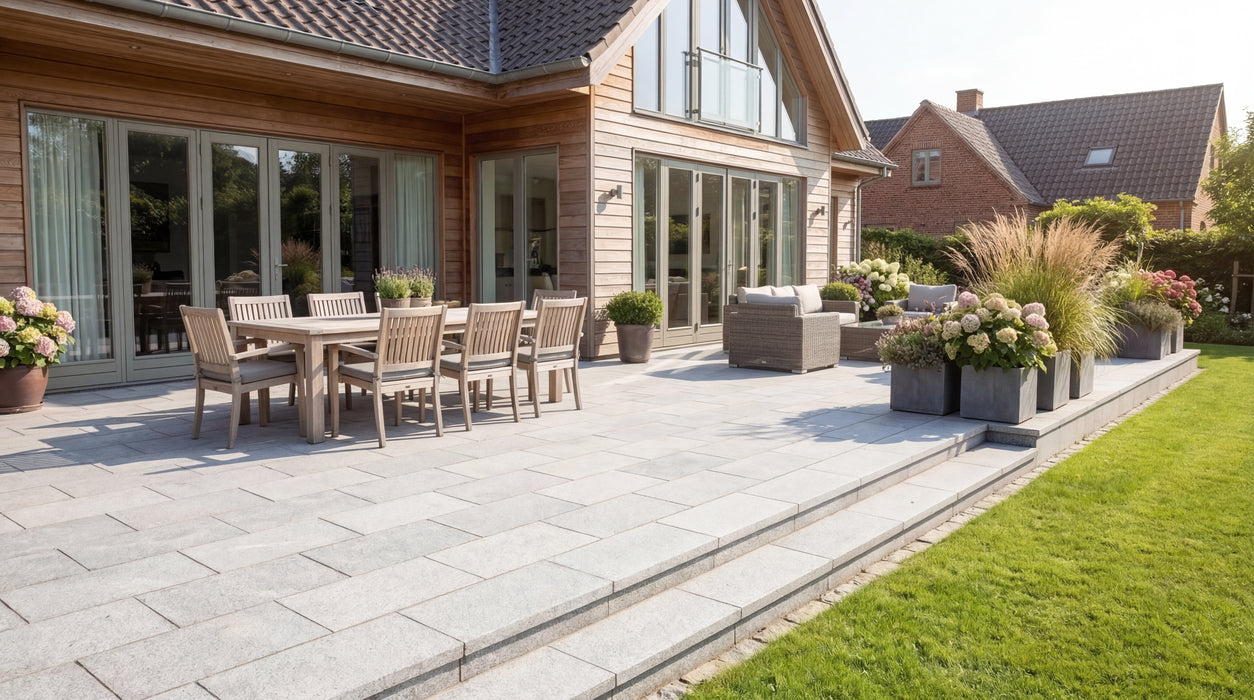 mørk grå dalian dark granitfl