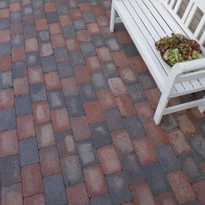 IBF Holmegaardsten 14x21x5 cm Rødmix