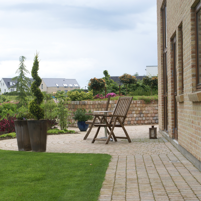 IBF Holmegaardsten 14x21x5 cm Gyldenmix