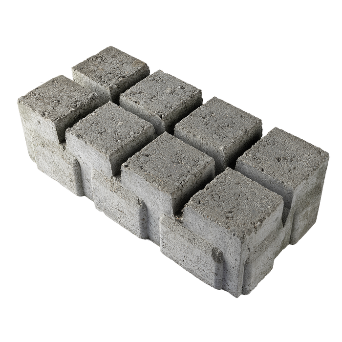 IBF Rustik 15x30x8 cm Grå Græsarmering GA-II 50