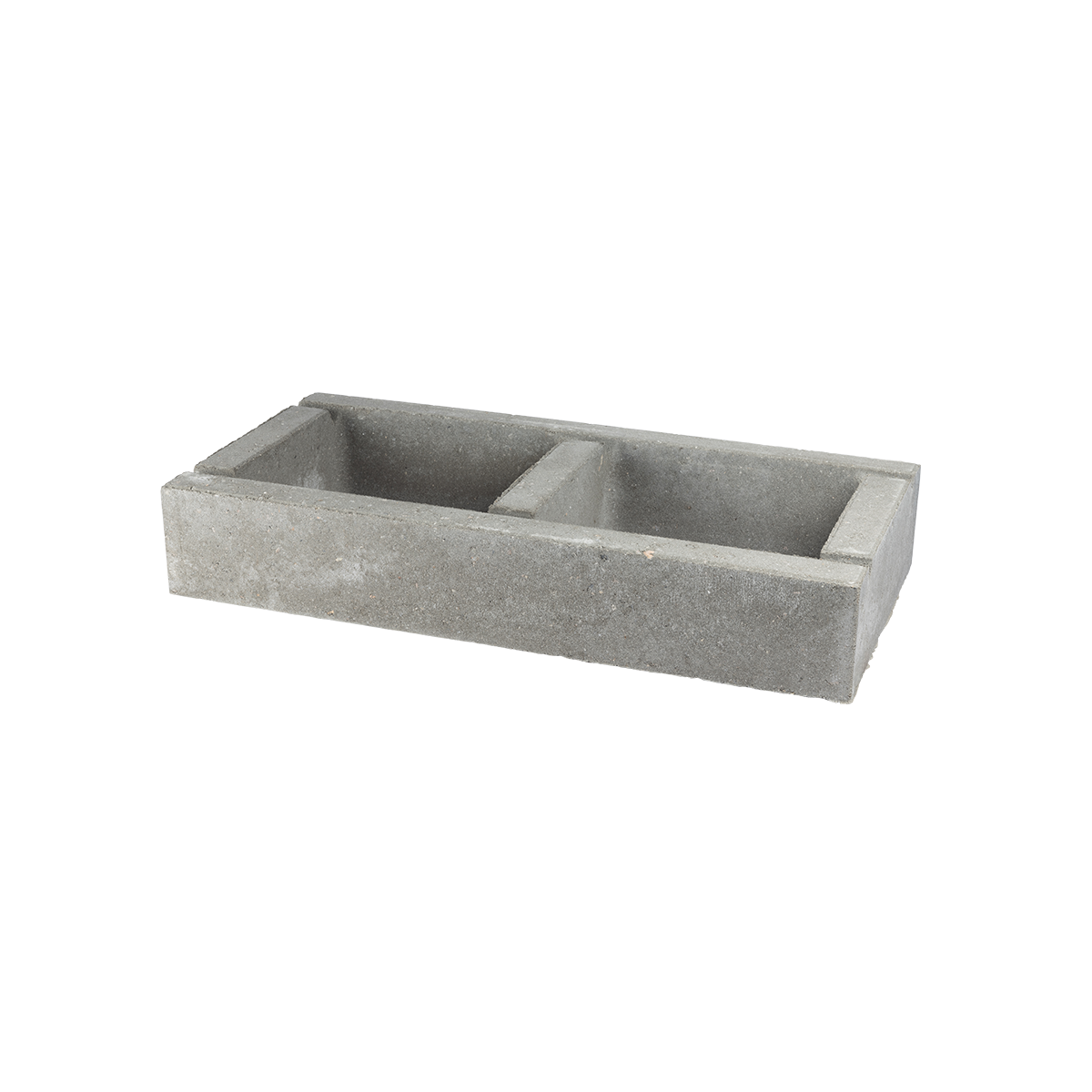 ibf skala murblok grå 60x30x10 cm, set fra siden.