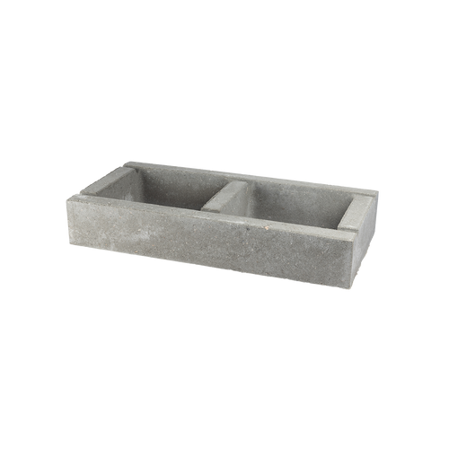 ibf skala murblok grå 60x30x10 cm, set fra siden.