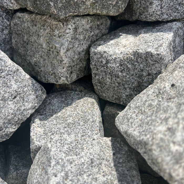 Chaussesten, Genanvendte  Grå