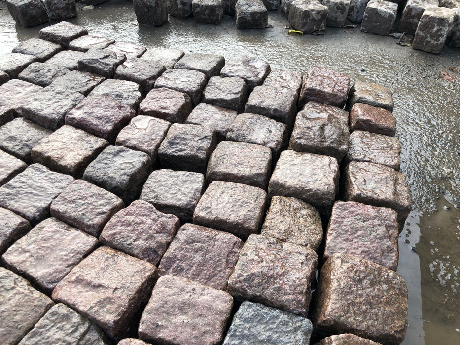 Chaussesten, Rød Manga Mix af nye/slidte