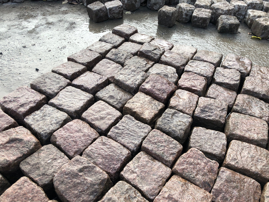 Chaussesten, Rød Manga Mix af nye/slidte