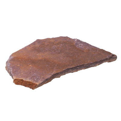 brun nexøbrud 4-6 cm i sandsten, set fra siden