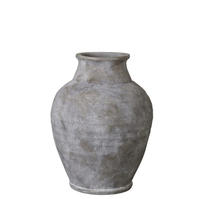 Anna vase i antik grå H40,5 cm