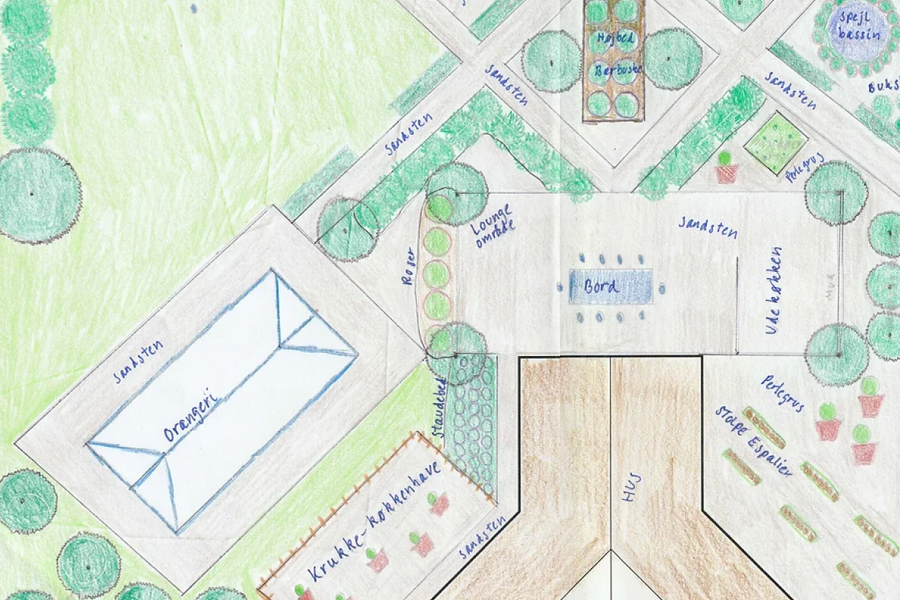 Villa B Havedesign, Birgitte Wested — projekt 1