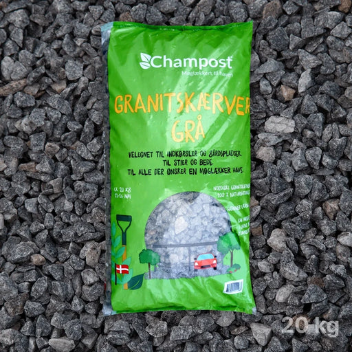 Champost Grå granitskærver (11-16 mm) 20 kg