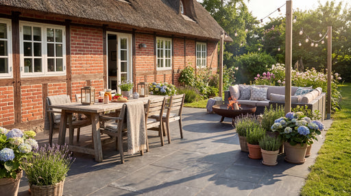 mørkegrå arkistone keramiske fl