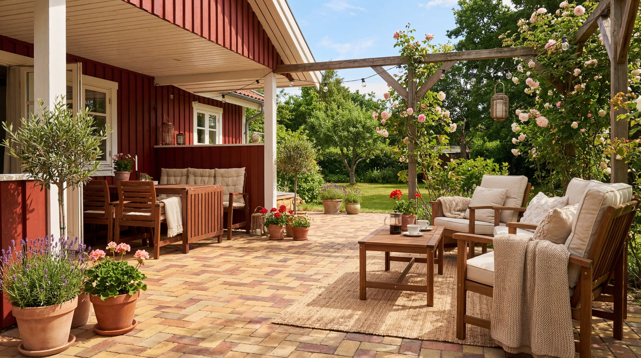 gule og røde odense teglklinker