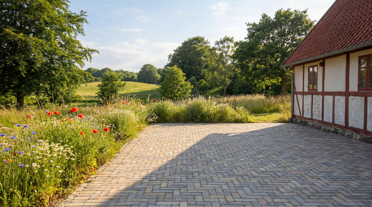 vintage gromo teglklinker lagt i