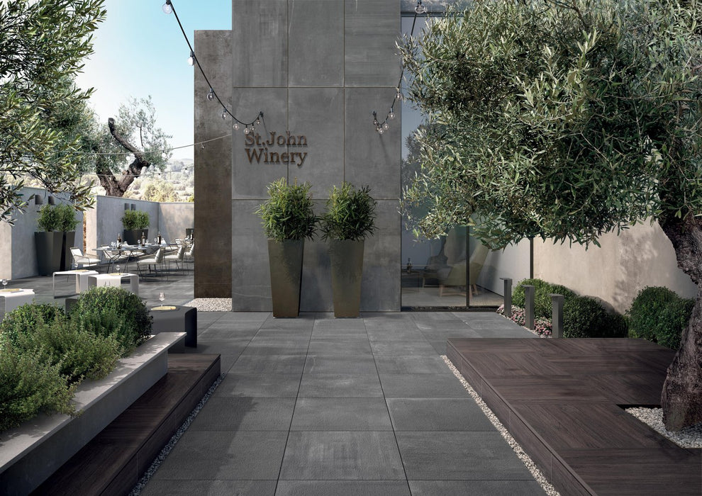 Keramisk flise Stage 60x60x2 cm Dark