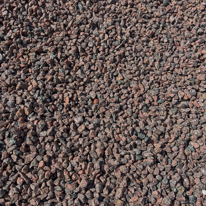 Granitskærver Rød/Sort i 11-16 mm (20 kg)