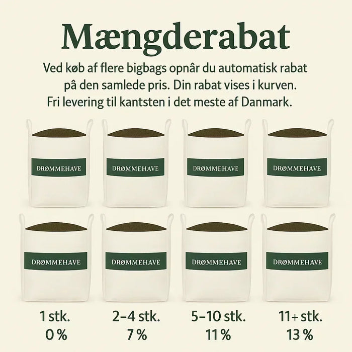 Chaussesten Mix i nye/slidte sten