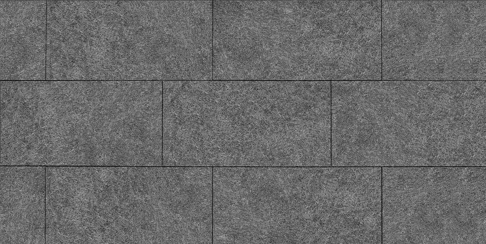 Keramisk udendørsflise Klippeskrænt Grå - 60x120x2 cm