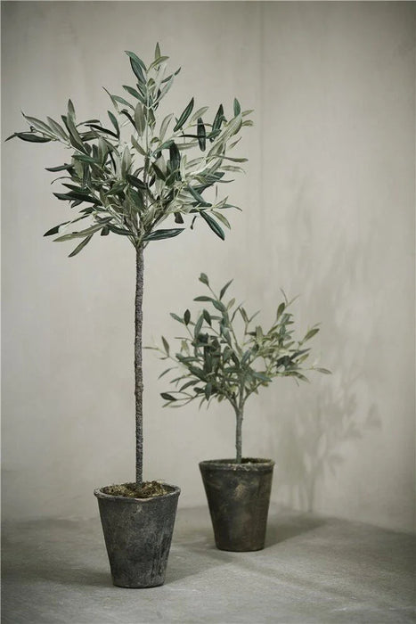 Oliventræ kunstig plante H73 cm