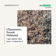 Video: Chaussesten, Svensk Halmstad – sådan bruger du den (1:47)