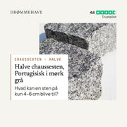Video: Halve chaussesten, Portugisisk i mørk grå – sådan bruger du den (1:39)