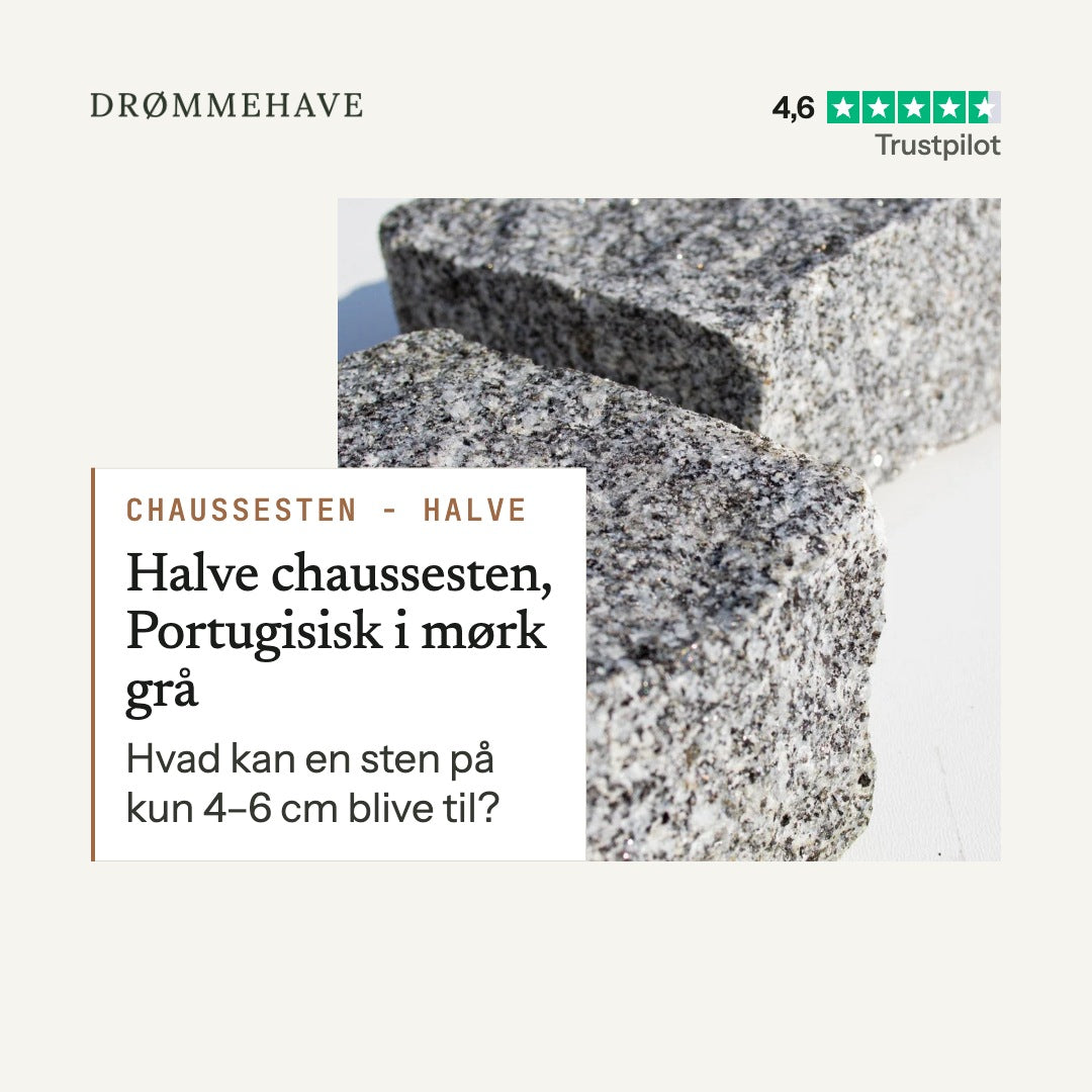 Video: Halve chaussesten, Portugisisk i mørk grå – sådan bruger du den (1:39)